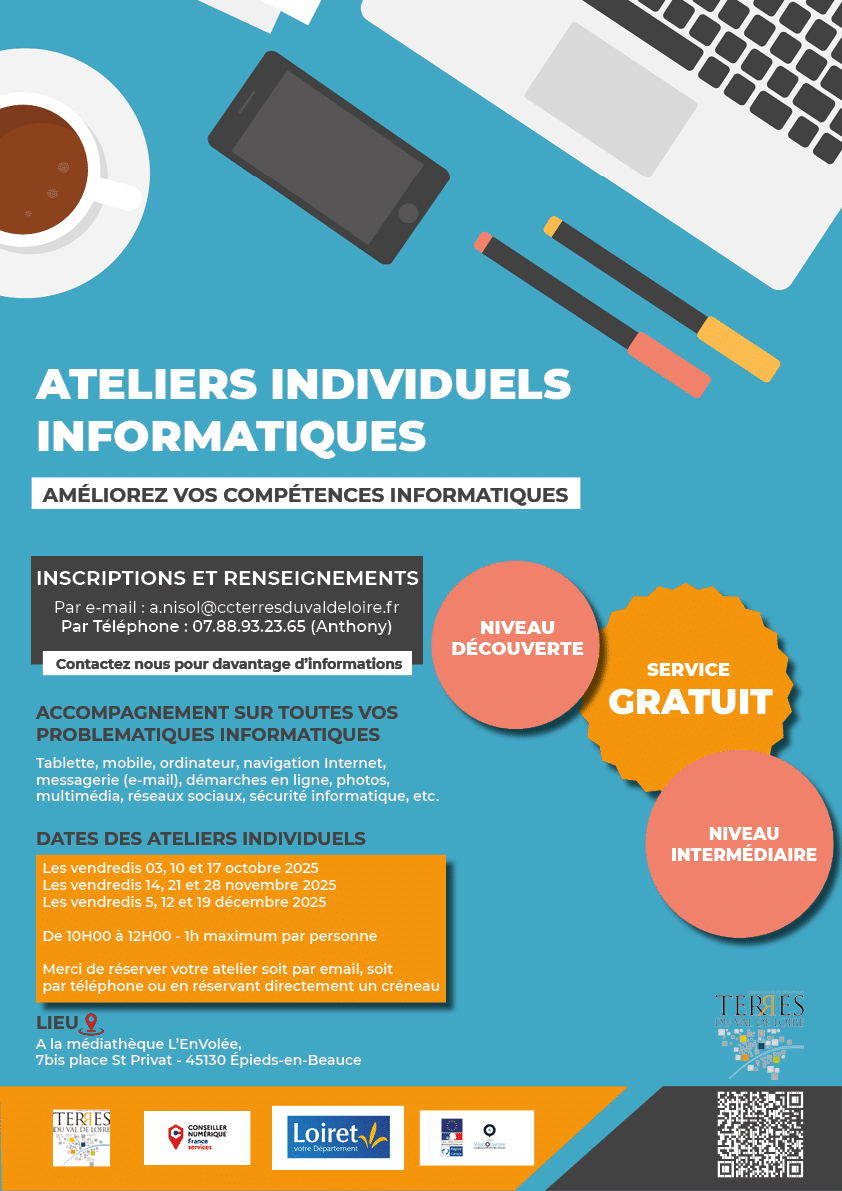 Affiche Inclusion Numerique permanence EEB-2025-2