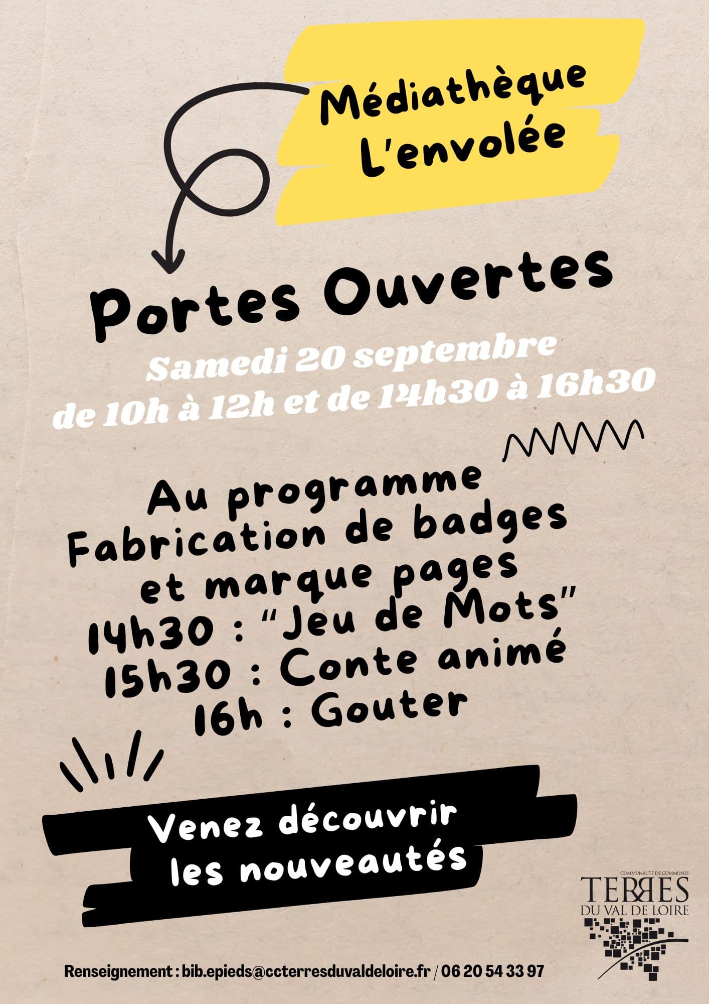 Affiche Portes ouvertes