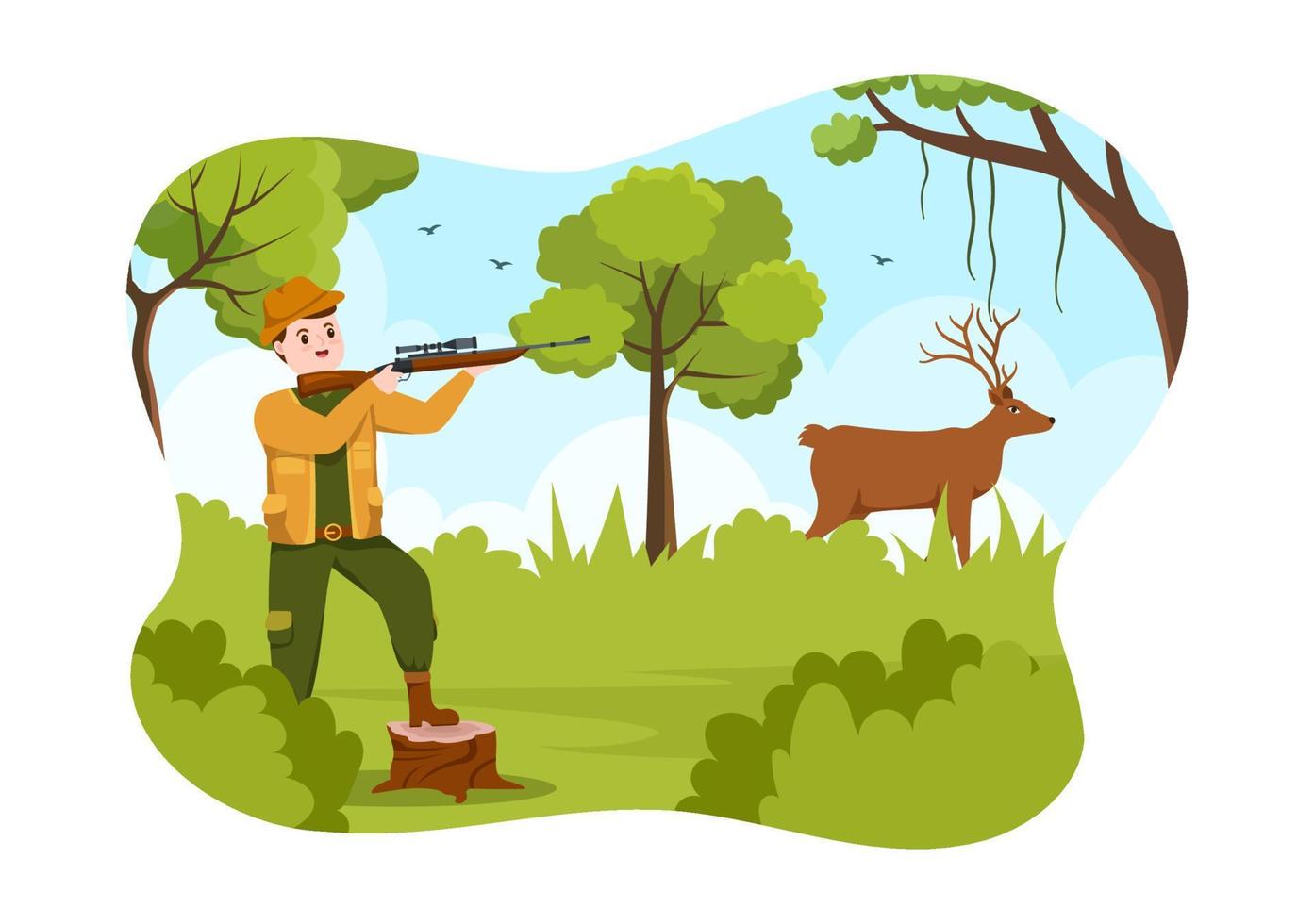chasse illustration